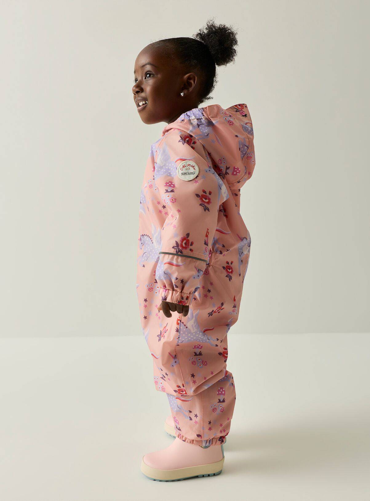 REGATTA Cath Kidston Waterproof Puddlesuit 3-4 Years - Image 2